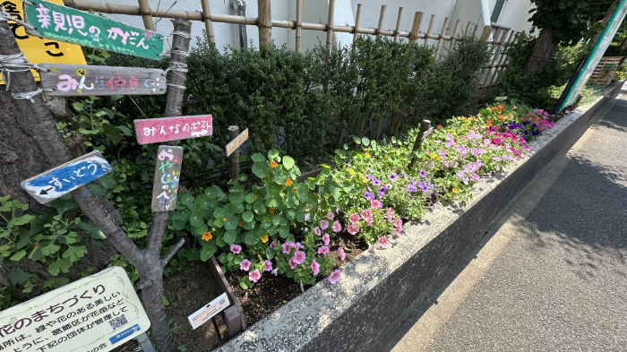 親児の花壇:写真